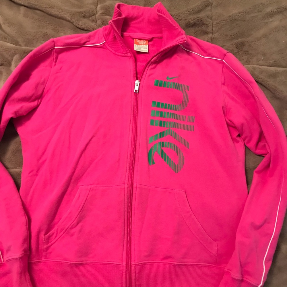 Nike Pink athletic jacket